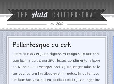 *Fixed* Auld... auld tumblr typography woothemes