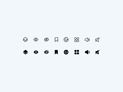 Initial Figma Icon Test 2x design icon icon design icon pack iconography icons iconset interface ui user experience user interface ux
