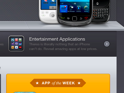 Entertainment Applications android app store apps blackberry blue grey iphone orange palm pre