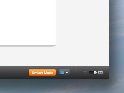 Mac App app clean dark design mac mac app orange ui user experience user interface ux white