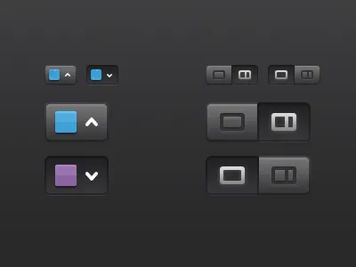 x2 buttons design osx retina ui x2