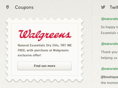 Coupon/Offer (•gif) design gif interface offer ui ux walgreens