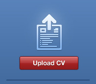 Upload CV blue button glow icon red