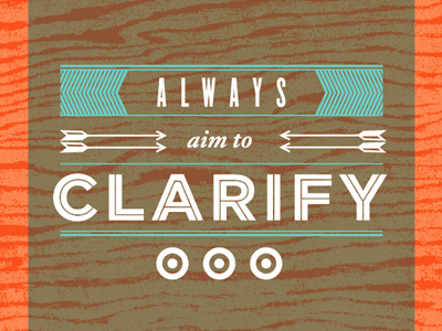 Aim to Clarify