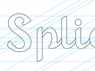 Splicity identity typography