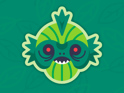 Monster Scout app illustration monster
