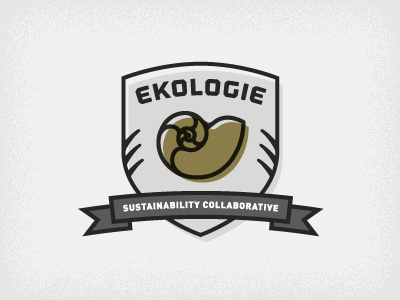 Ekologie branding identity logo