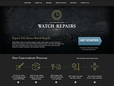 Watch Repair web website