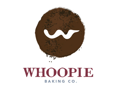 Whoopie Baking Co. design identity logo