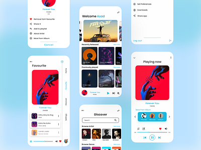 Music App Concept