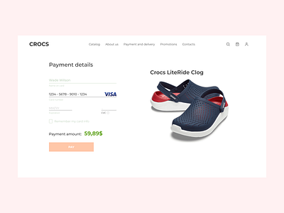 Credit Card Checkout. Daily ui 02