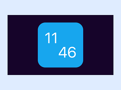 App icon. Daily ui 005 app dailyui005 design icon time ui uidesign ux web webdesign webdesigner website