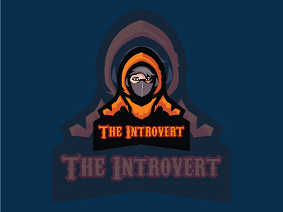 This is New The Invtrovert Gaming Mascot Logo Design