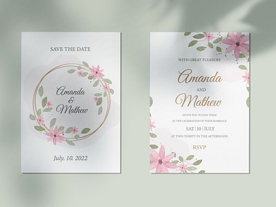 Wedding invitation