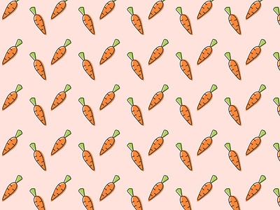 Cute carrots  pattern