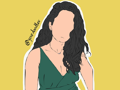 Mithila Palkar adobe illustrator celebrity creativity digital art digital illustration doodle doodling illustrating illustration illustrator indian tv little things mithila mithila palkar netflix show web series