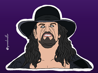 how to draw undertaker