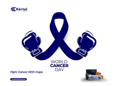 Kartel world cancer day design application branding mobile sleekdesign social media social media design trending typography ui ui ux ux