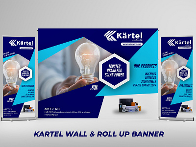Kartel wall and roll up banner branding colorful colorfull geometric graphic design graphics poster art poster design poster print print design triangles wall art