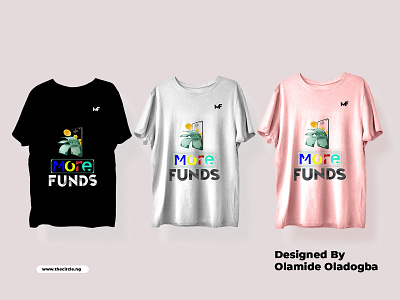 More Funds T-shirt Design colorful crazy design sleekdesign t shirt design trending