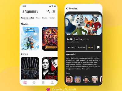 mobile app for movies