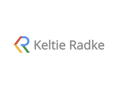 Keltie Radke icon logo typography