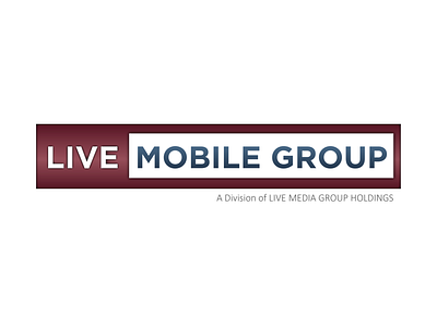 Live Mobile Group Logo branding design logo