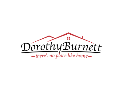 Dorothy Burnett Realtor Logo branding logo typography