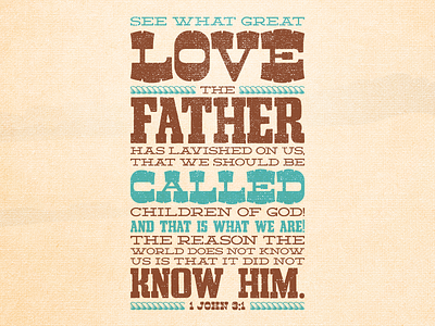 what great love 1 john 3 scripture type verse