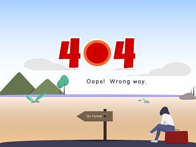 404 Page (Daily UI #008) 404page daily 100 challenge dailyui dailyuichallenge design figma undraw