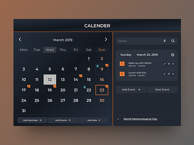 Calendar (Daily UI #038) daily 100 challenge dailyui dailyuichallenge design figma