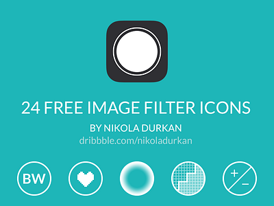Image filter icons camera carmine studios filter filters icons shutter