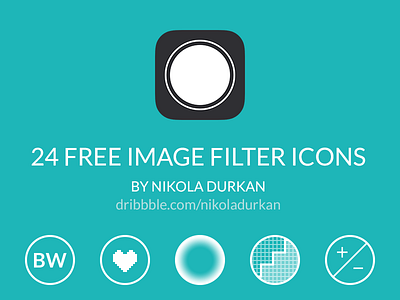 Image filter icons