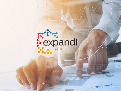 Expandi Group brand design logo