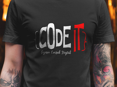 Code It brand design logo