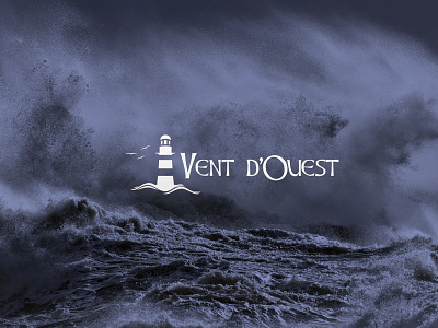 Vent d Ouest brand design logo