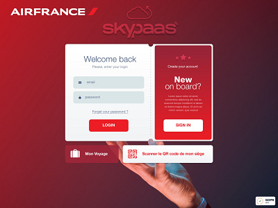 Skypass brand design logo ui ux