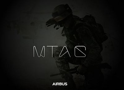 MTAC Airbus brand design logo