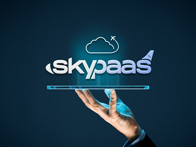 SkyPaas brand design logos mobile ui ux webdesign