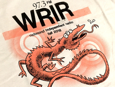 WRIR 97.3 Fund Drive T-Shirt Design