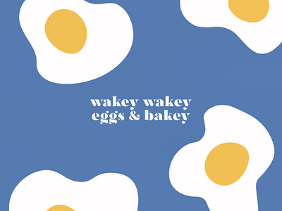 eggs & bakey art blue breakfast cute design designer doodle easy eggs graphic graphic design illustration memorial day morning quote serif sunday sunny trendy