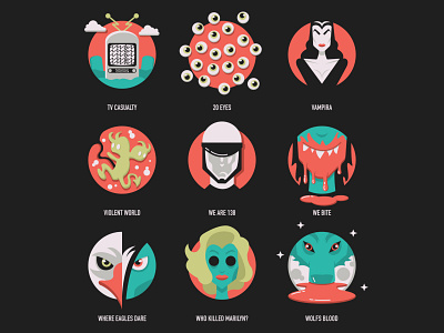 GRAPHITS - A MISFITS TRIBUTE COLLECTION 06 icon illustration misfits music punk punk rock vector vector illustration