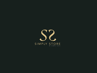 SIMPLY STORE brand design branding design illustration logo logodesign typography ui vector web