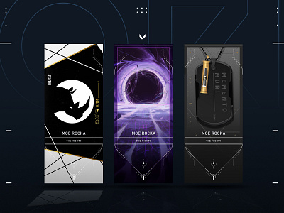 VALORANT Player Cards graphic design illustration playercards riotgames