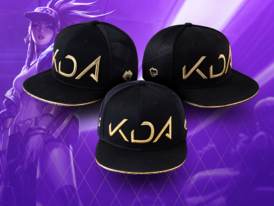 KDA Akali Snapback akali apparel design hat design kda kda akali leagueoflegends riotgames riotgamesmerch