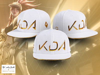 K/DA Prestige Snapback akali apparel design hat design kda kda akali leagueoflegends prestige riotgames riotgamesmerch