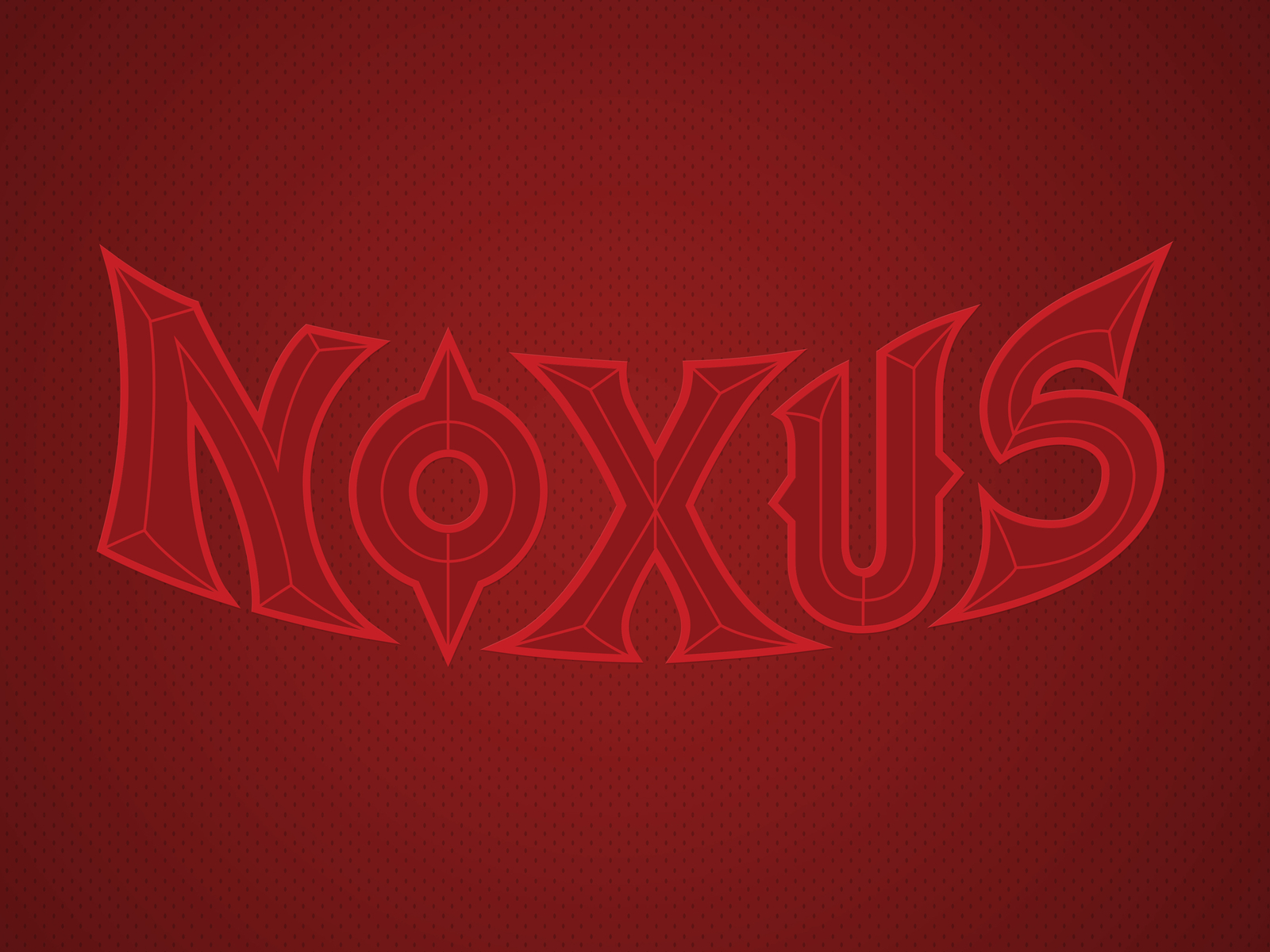 Noxus.  Flat design, Design