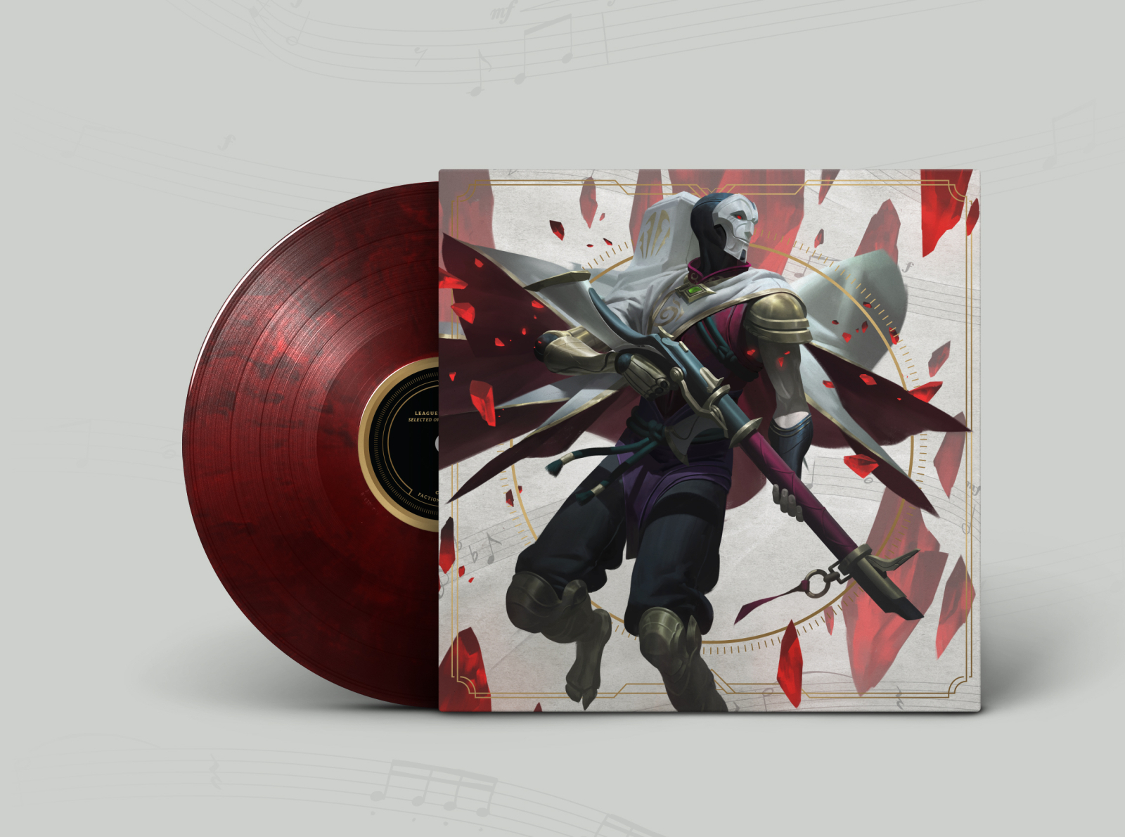 League of - 10 Year Vinyl by Moe Radke for Riot Games on Dribbble