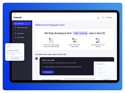 Skill Assessment Dashboard