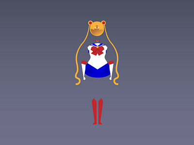 In the Name of the Moon... costume sailor moon